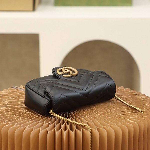 GUCCI GG Marmont Mini Black - Image 2