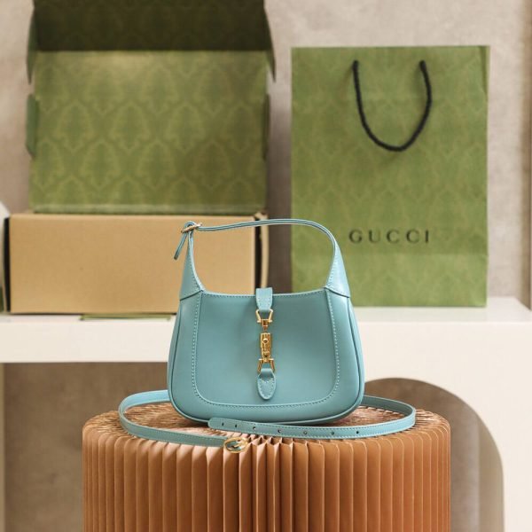 GUCCI Jackie 1961 Mini Peacock blue