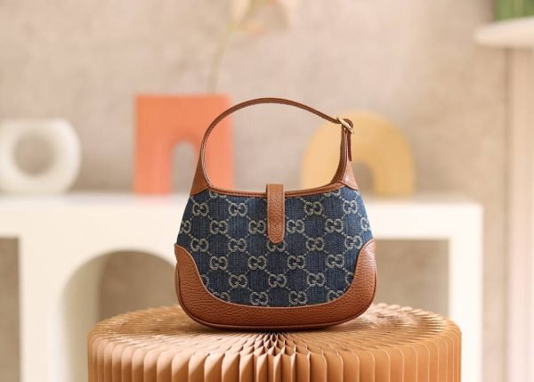 GUCCI Jackie 1961 Denim  Mini - Image 4