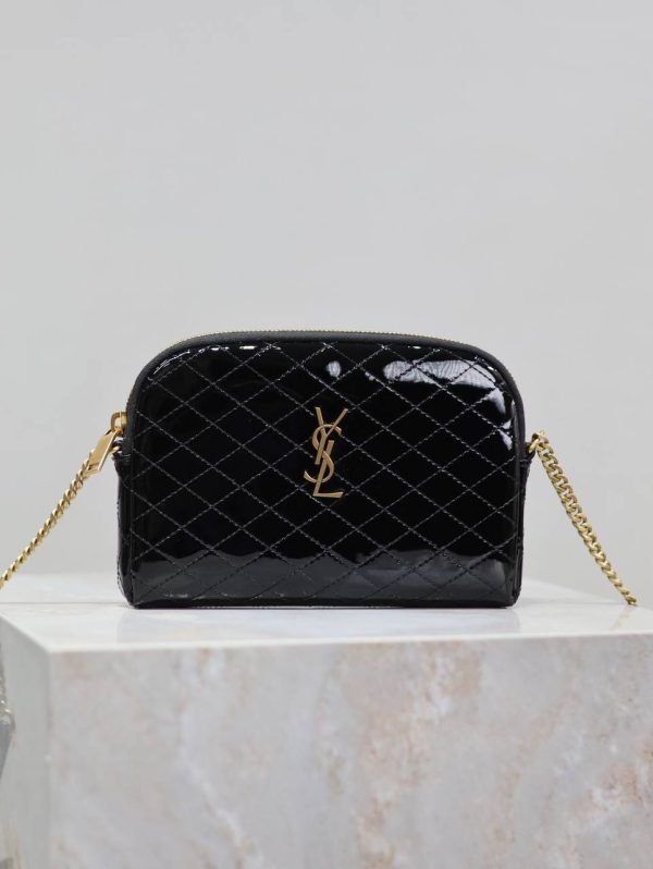 Saint Laurent YSL Gaby Patent leather Crossbody Bag