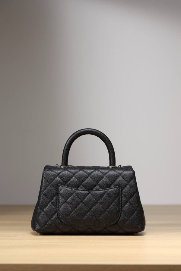 Chanel CoCo Handle Small 24cm Black HandBag - Image 4