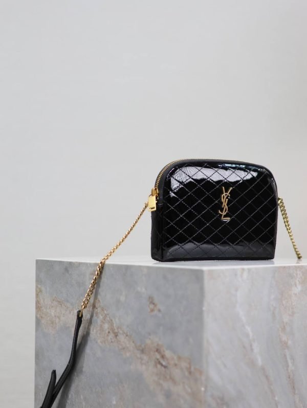 Saint Laurent YSL Gaby Patent leather Crossbody Bag - Image 2