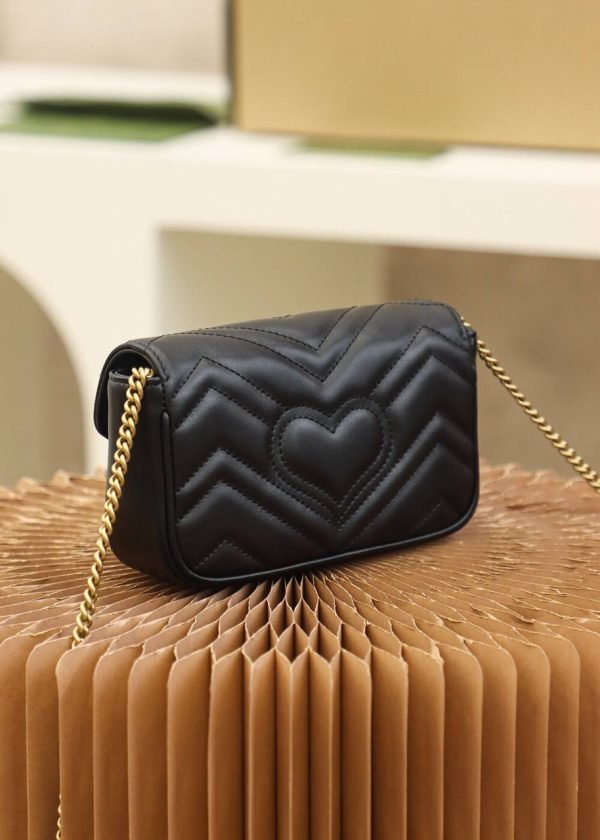 GUCCI GG Marmont Mini Black - Image 4