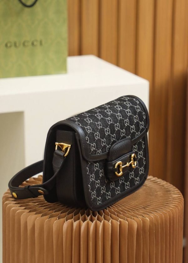 GUCCI Horsebit 1955 Black tannin - Image 2