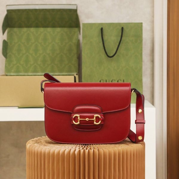 GUCCI Horsebit 1955 Red