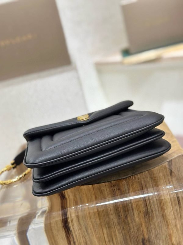 BVLGARI Serpenti Reverse Black Crossbody Bag - Image 3