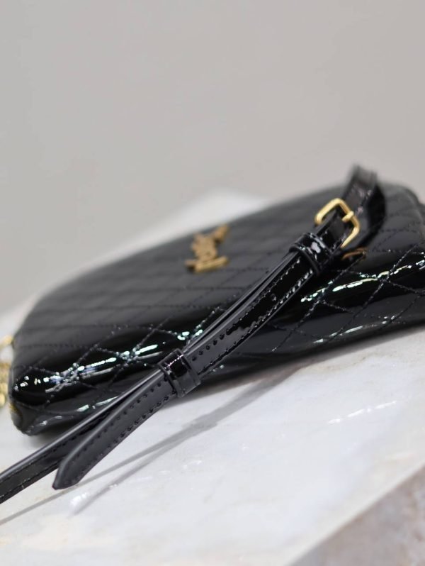 Saint Laurent YSL Gaby Patent leather Crossbody Bag - Image 3