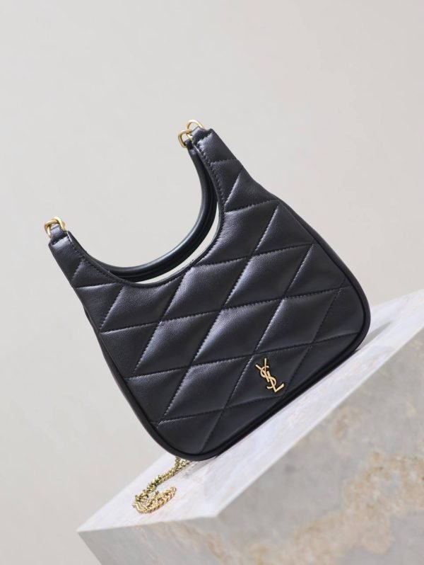 Saint Laurent YSL Sade HOBO Underarm Crossbody Bag - Image 3