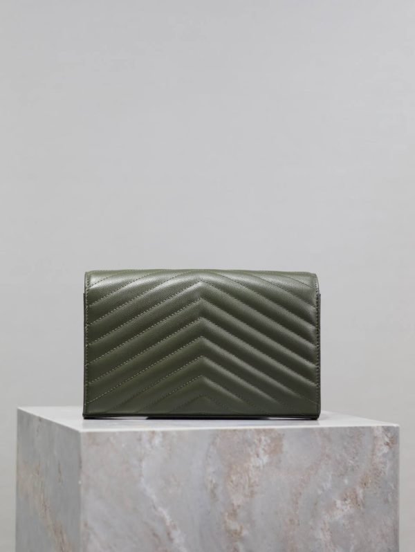 Saint Laurent YSL Monogram Chain Strap Envelope bag - Image 4