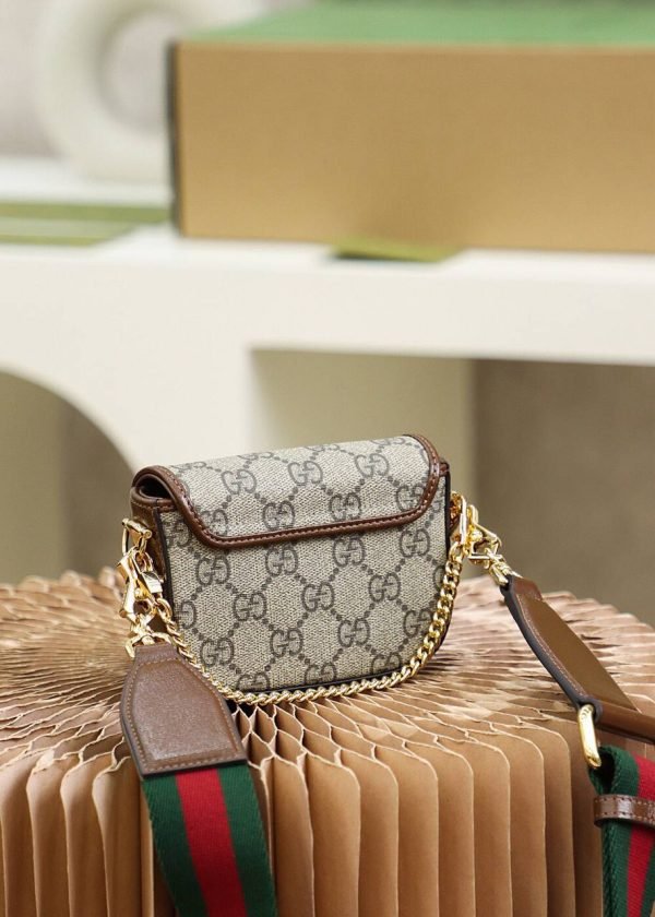 GUCCI Horsebit 1955 Super Mini - Image 4