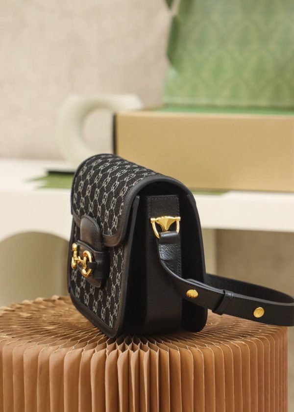 GUCCI Horsebit 1955 Black tannin - Image 3
