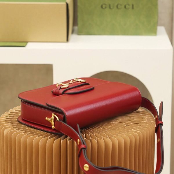 GUCCI Horsebit 1955 Red - Image 3