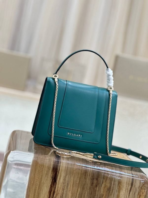 BVLGARI Serpenti Forever Trumpet Dark jade - Image 4