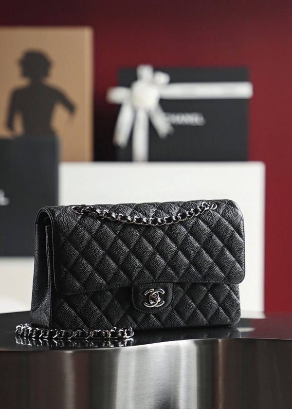 CHANEL Classic Sliver Chain Flap Bag