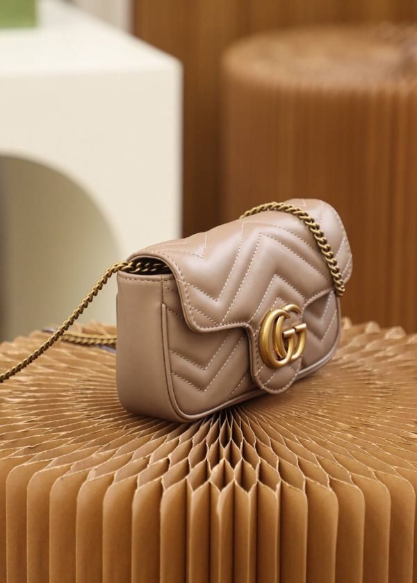 GUCCI GG Marmont Mini Milk tea - Image 2