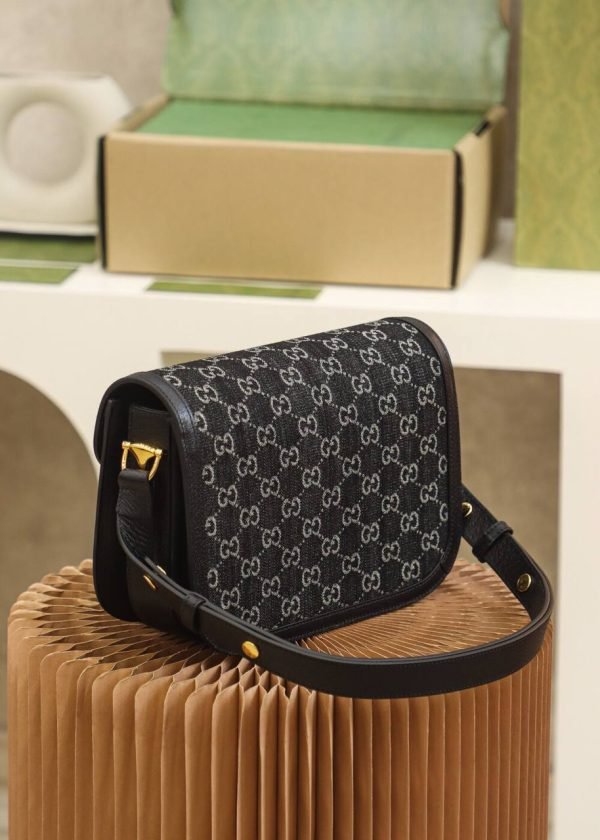 GUCCI Horsebit 1955 Black tannin - Image 4