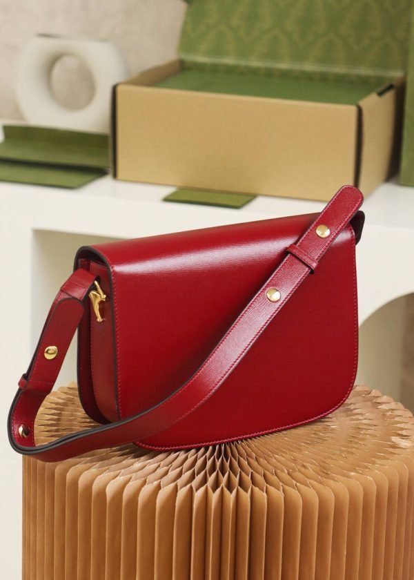 GUCCI Horsebit 1955 Red - Image 4