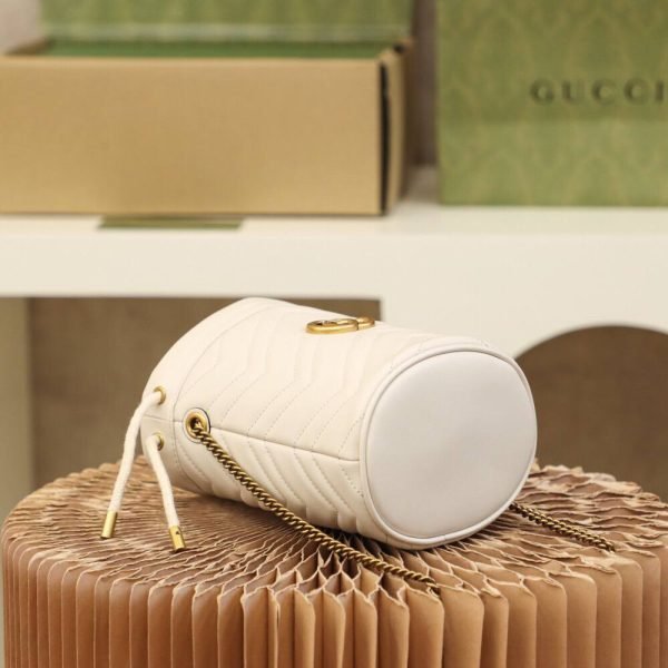 GUCCI GG Marmont Mini Drawstring - Image 3